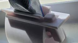 Tooth paste stand lever holder