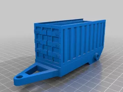Traktor Trailer Bburago