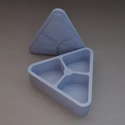 Triangular box