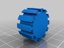 Two Part Modular Compliant Wheel Set