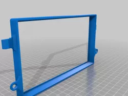 U42 Mitsubishi Minicab / Bravo Double Din Stereo Spacer