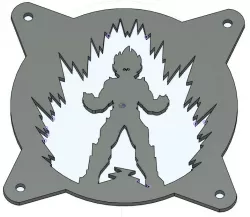 vegeta pc fan cover plate