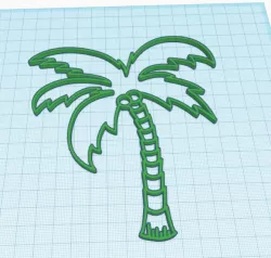 Wall Art (Palm Tree)