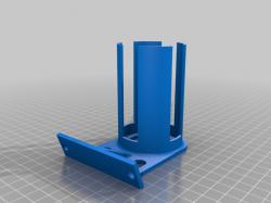 HWS vinyl roll holder by FIS_3DPC, Download free STL model