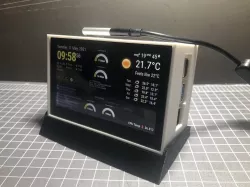 Waveshare 4.3 inch Pi4 clock