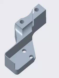 X endstop holder for Hemera & Z-Axis MOD