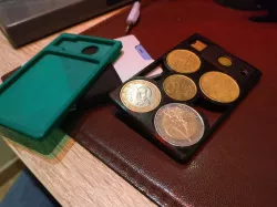 Yubico Yubikey Credit Card Carrier With Hole and Money slot