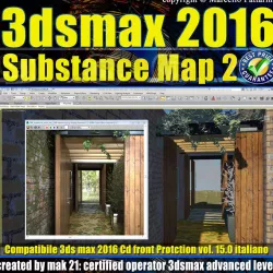 015 3ds max 2016 Substance Map volume 15 cd front 3D model