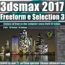 020 3ds max 2017 Freeform e Selection vol 20 cd front 3D model