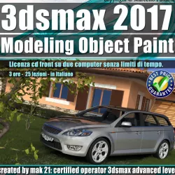 021 3ds max 2017 Object Paint vol 21 Cd Front 3D model