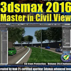 029 3ds max 2016 Master in Civil View vol 29 cd front 3D model