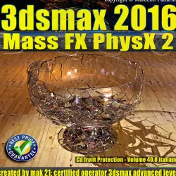 040 3ds max 2016 Mass Fx PhysX v 40 cd front 3D model