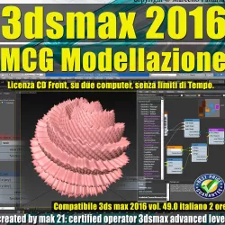 049 3ds max 2016 MCG Modellazione vol 49 CD front 3D model