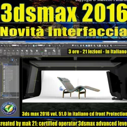 051 3ds max 2016 Novita Interfaccia V 51 Italiano Cd Front 3D model