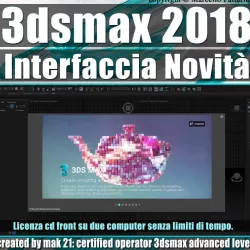 069 3ds max 2018 Interfaccia Novita v 69 cd front 3D model