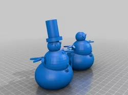 2 snowmen collection