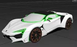 2016 W Motors Fenyr Supersport 3D model