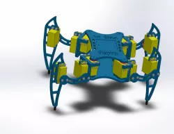 3d printed Quadpod