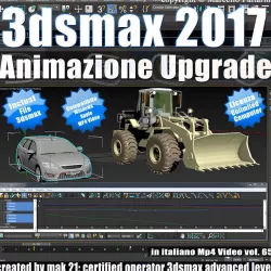 3ds max 2017 Animazione Upgrade vol 65 MP4 3D model