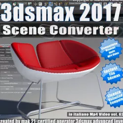 3ds max 2017 Scene Converter vol 62 MP4 3D model