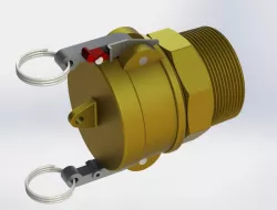 Acople tipo Camlock de 3" (Coupling Camlock 3")