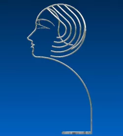 Art Deco Hat Stand 'Bozzi'
