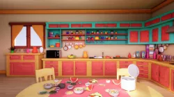 Asset - Cartoons - Background 02 - Hight Poly 3D model