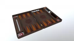 Backgammon 3D model