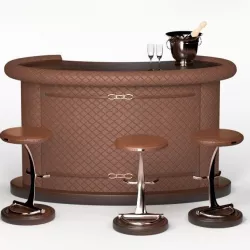 Bar and Chair 3D model