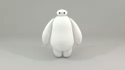 Baymax - Robot Low-poly  3D model