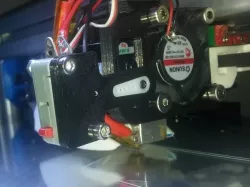 Bed Auto Leveling for Felix 3D printer with satoer E3D hotend.