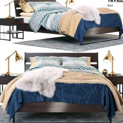 Bed TRYSIL IKEA 3D model
