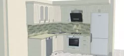 Classic Kitchen 3D model