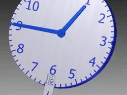 Clock Manipulative - Guess & Check