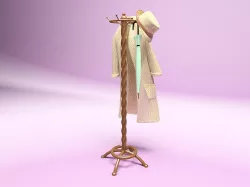 Clothes Hanger 3D model
