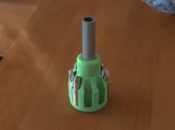 Cordless Screwdriver Caddy and Stubby Screwdriver
