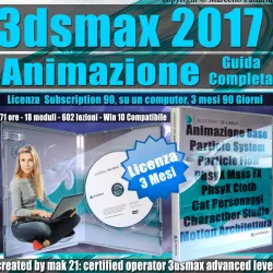 Corso 3ds max 2017 Animazione Guida Completa 3 mesi 3D model