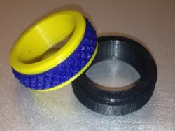 Customizable Fidget Spinner Ring