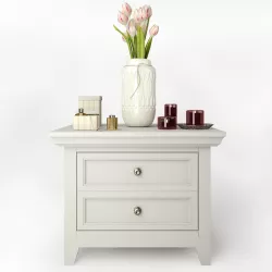 Decorative set with a curbstone 3D model