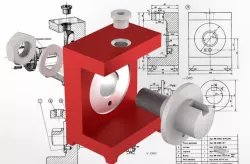Dispositivo de Furar Anéis (Fixture for Drilling)