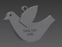 Dove Ornament