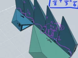 Euclidean Shards - Fraction Prism Math Manipulative