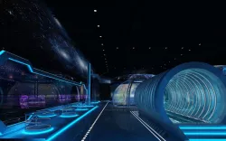 Exhibition hall 3d model  Science and Technology Museum 3D model