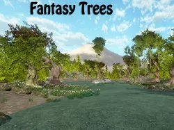 Fantasy Trees for Unity 3D model