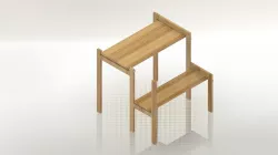 Foldable Table 3D model