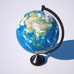 Globe 3D model
