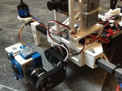 GoPro hero 2 brushless gimbal made for intensewalkera H-copter
