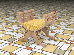 Gossip Chair 3D model