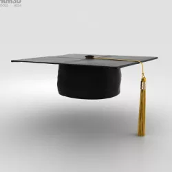 Graduation Cap 3D model