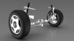 GSwing multilink DGP front suspension
